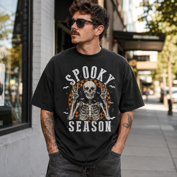Spooky Season - Bone Structure, Checkered Arch and Still Attitude - lifestyle