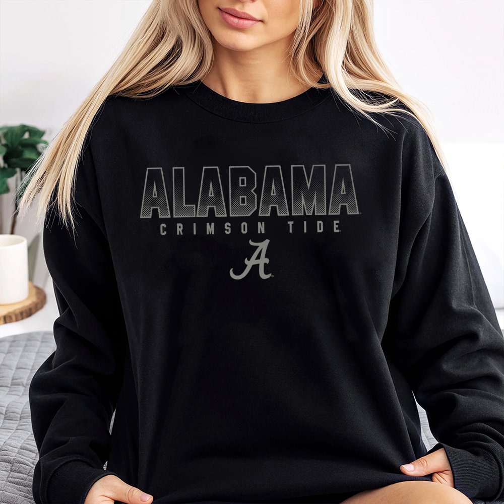 Alabama Crimson Tide Sweatshirt | Vintage College Football Graphic | Premium Cotton Blend Crewneck | Gift for Alumni & Sports