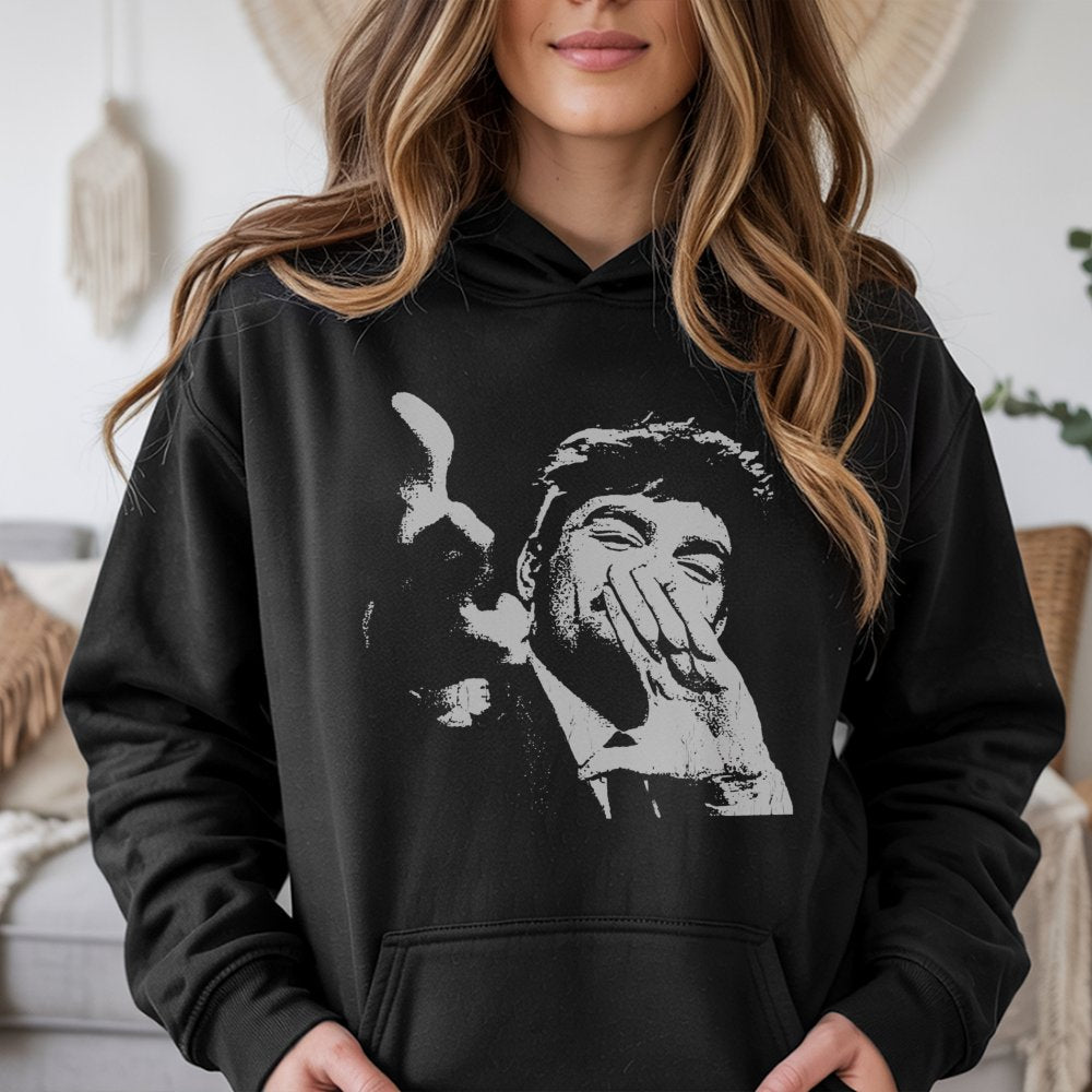 Graphic Portrait Hoodie | Minimalist Artistic Design | Premium Cotton Blend | Unisex Streetwear Gift for Trendsetters
