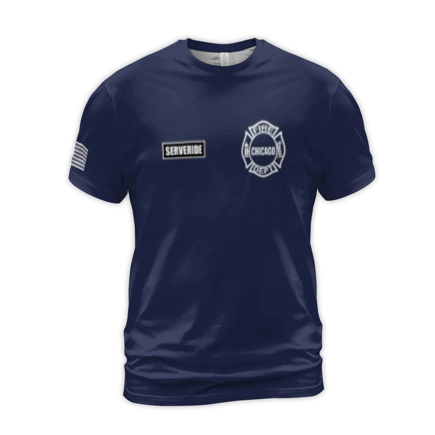 Chicago Fire Department T-Shirt | Kelly Severide Character Fan Tee | Premium Polyester Blend | Gift for Firefighter Enthusias