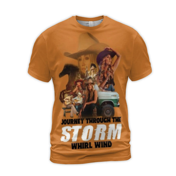 Lainey Wilson Whirlwind T-Shirt | Country Music World Tour Graphic Tee | Premium Polyester Blend | Fan Apparel Gift for Count