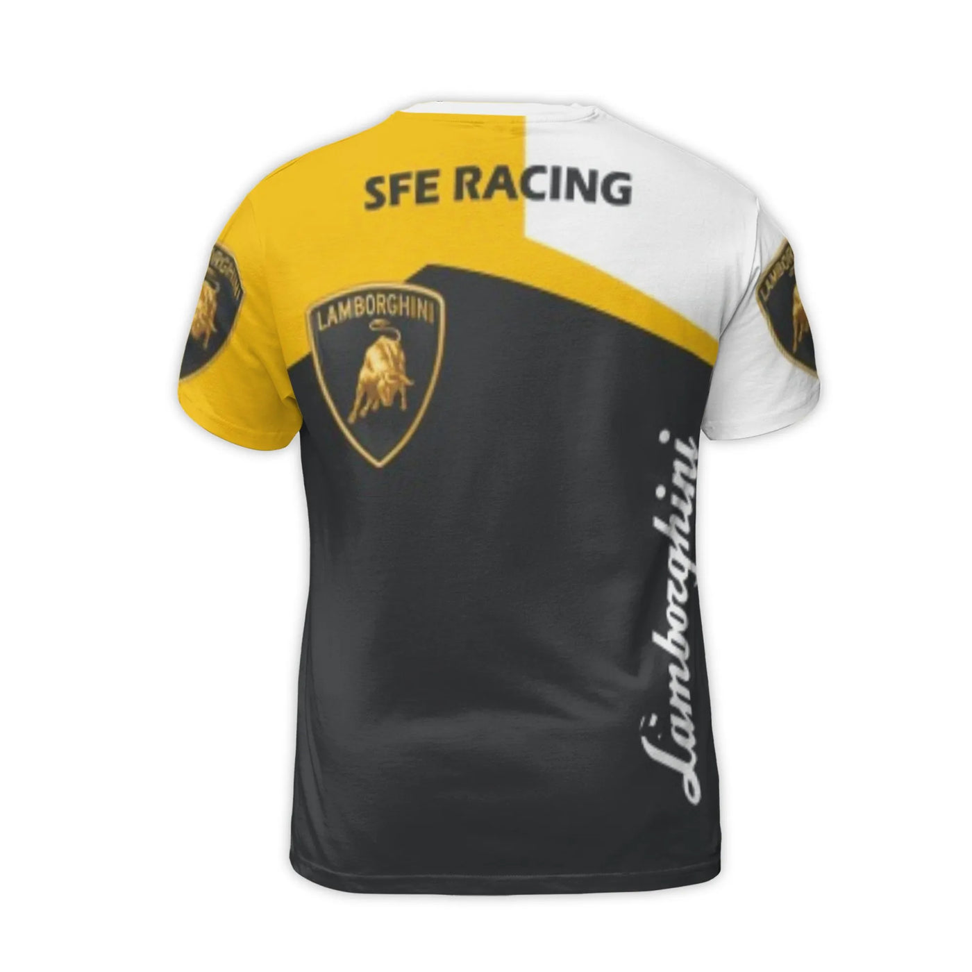 Lamborghini Racing T-Shirt | 3D Graphic Sports Tee | Premium Polyester Blend | Gift for Car Enthusiasts