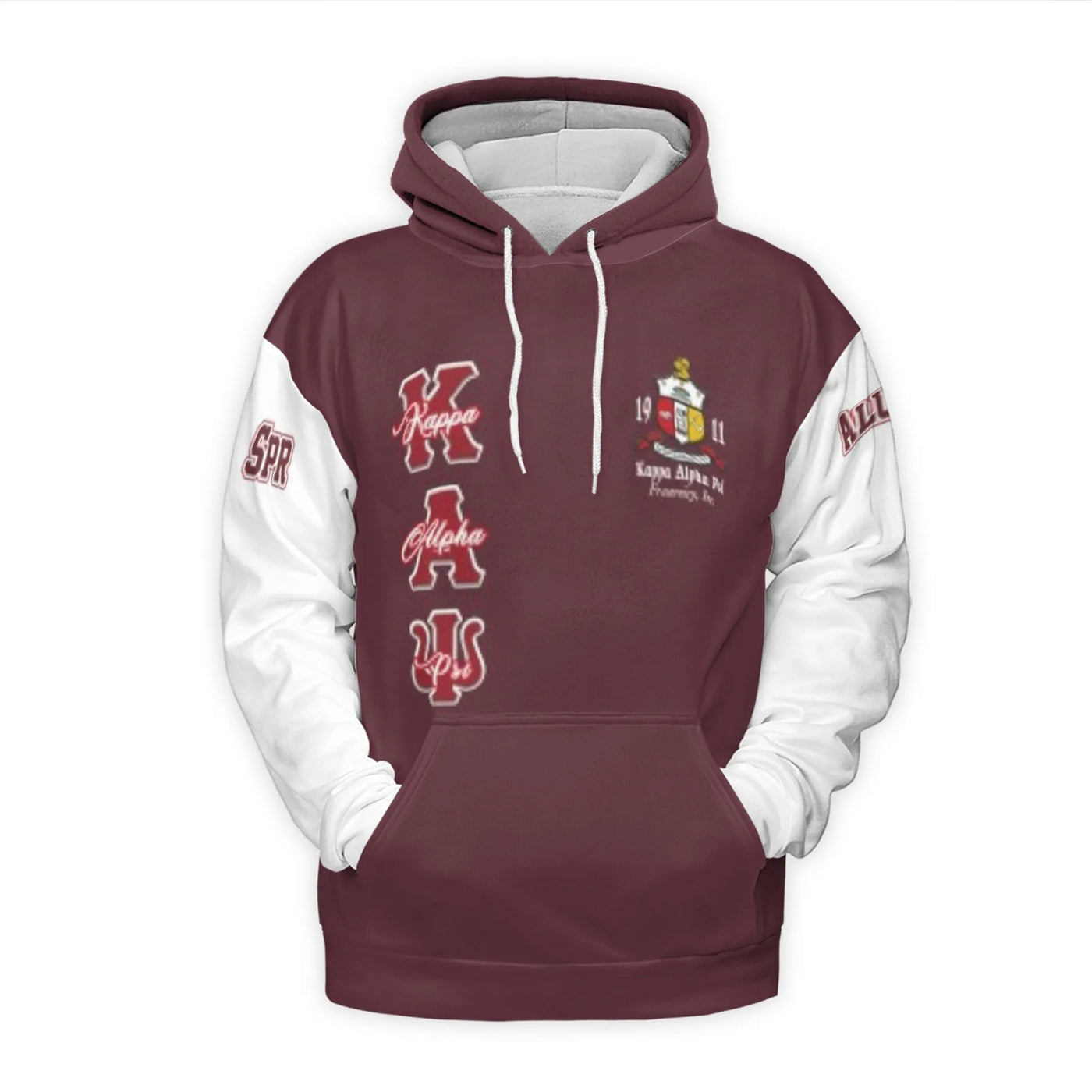 Kappa Alpha Psi Hoodie | Greek Letter Fraternity Crest 3D Print | Premium Polyester Fleece | NPHC Apparel for Members and Alu
