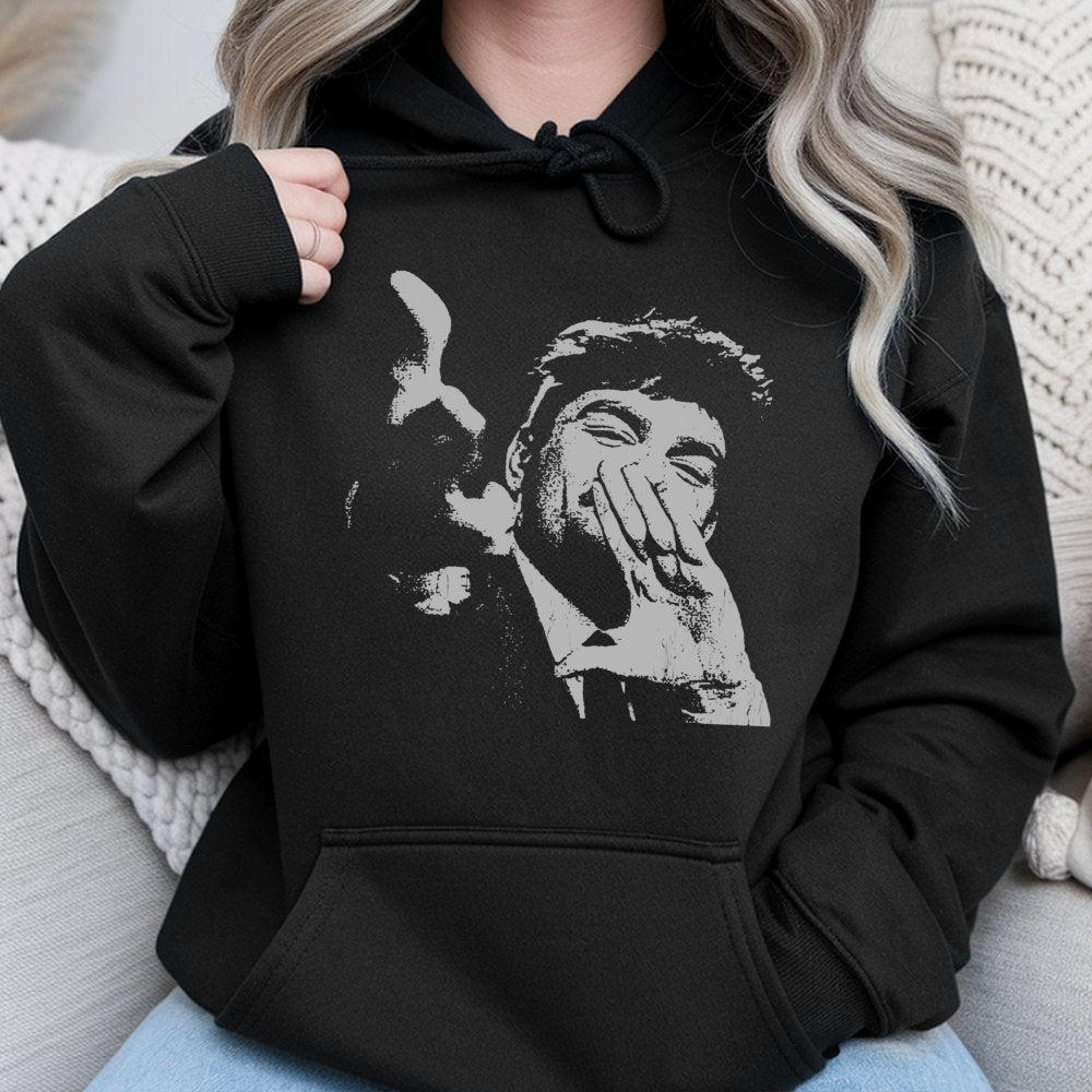 Graphic Portrait Hoodie | Minimalist Artistic Design | Premium Cotton Blend | Unisex Streetwear Gift for Trendsetters