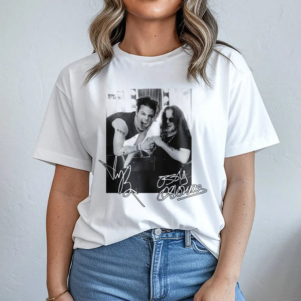 Ozzy Osbourne And Yungblud T-Shirt | Iconic Rock Duo Graphic Print | 100% Premium Cotton | Music Fan Gift For Metalheads