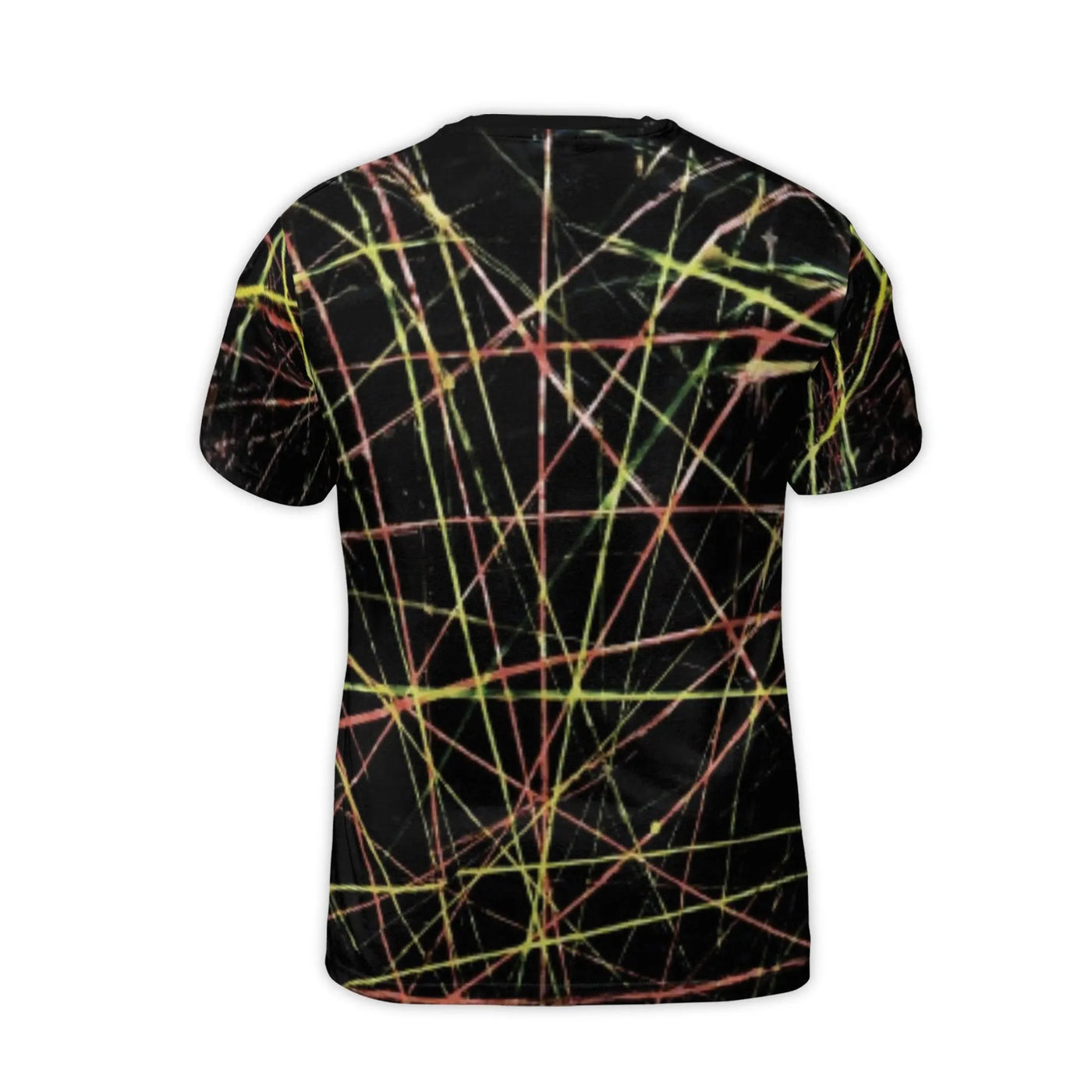 Nasty Boys Graffiti T-Shirt | Abstract Neon Line Art Print | Premium Polyester Blend | Edgy Urban Streetwear for Men and Wome