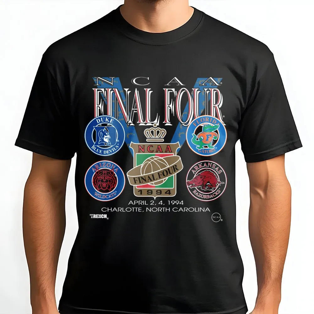 1994 Final Four Vintage Basketball T-Shirt | Retro NCAA College Hoops Graphic | Premium Cotton Unisex Tee | Gift for Basketba