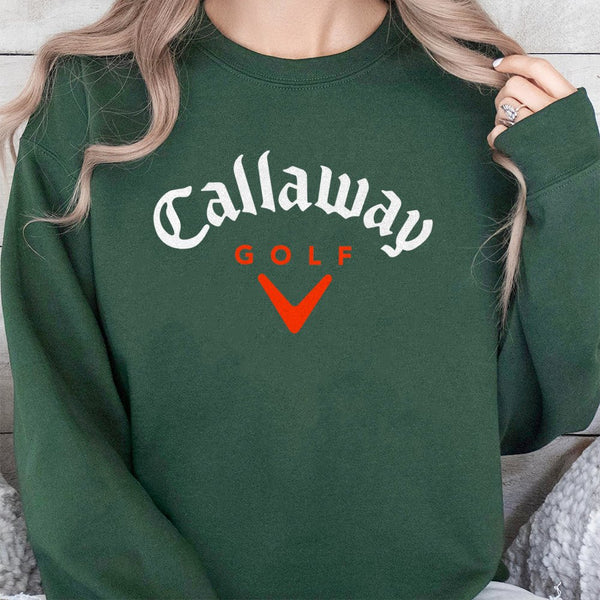 Golf Sweatshirt | Classic Logo Graphic Pullover | Cotton Blend Premium Quality | Birthday Gift For Golfers Men And Women
