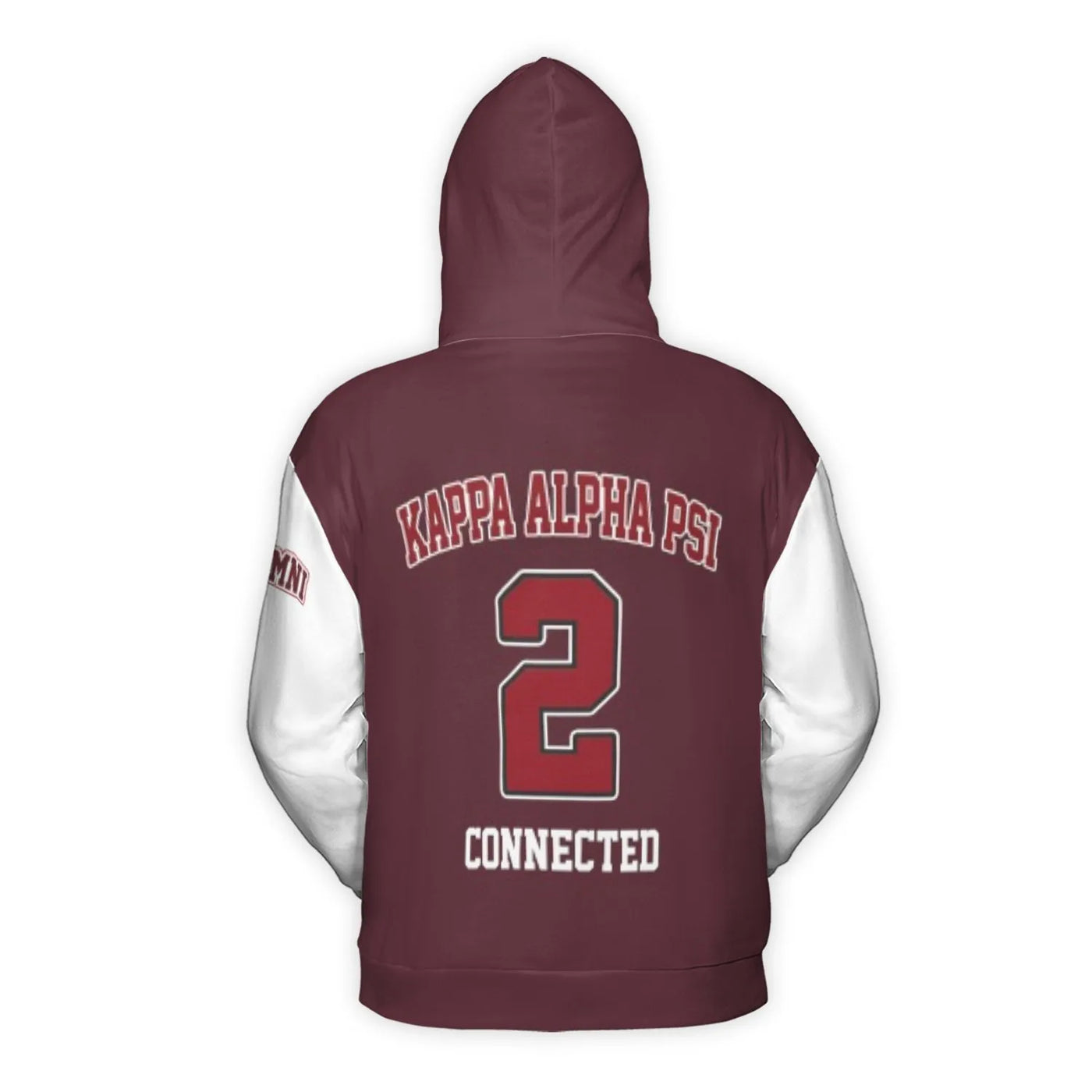 Kappa Alpha Psi Hoodie | Greek Letter Fraternity Crest 3D Print | Premium Polyester Fleece | NPHC Apparel for Members and Alu