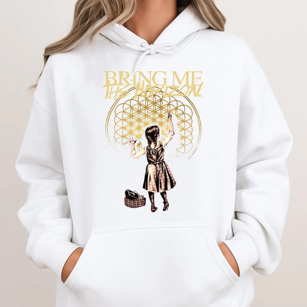 Bring Me The Horizon Hoodie | Sempiternal Flower of Life Graphic | Premium Cotton Blend | Alternative Rock Band Merch Gift fo