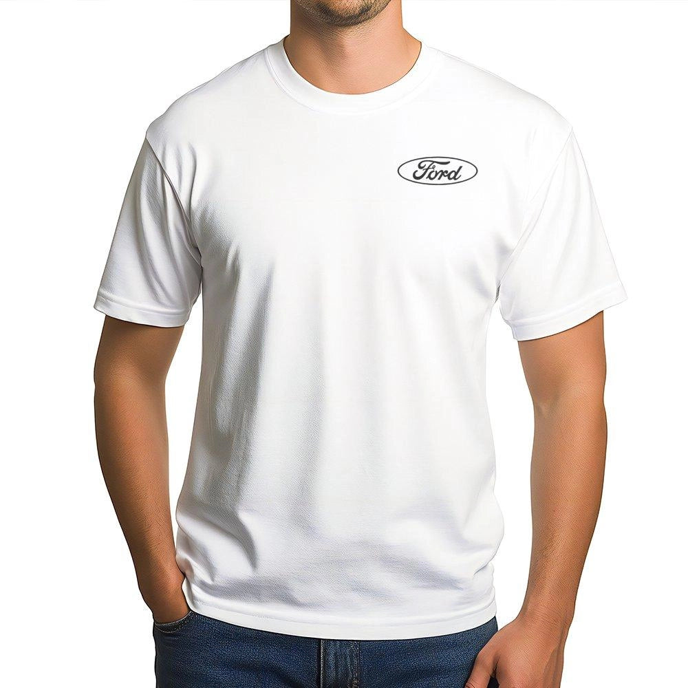 Ford Logo T-Shirt | Classic Oval Graphic Tee | Premium 100% Cotton Apparel | Gift for Truck Enthusiasts & Auto Fans
