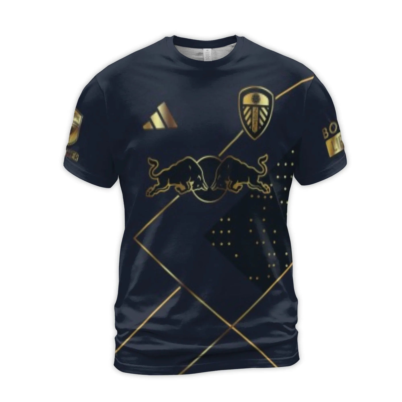 Leeds United Champions 2025 T-Shirt | Sky Bet EFL Championship Graphic Tee | Premium Polyester Spandex | Football Fan Gift fo