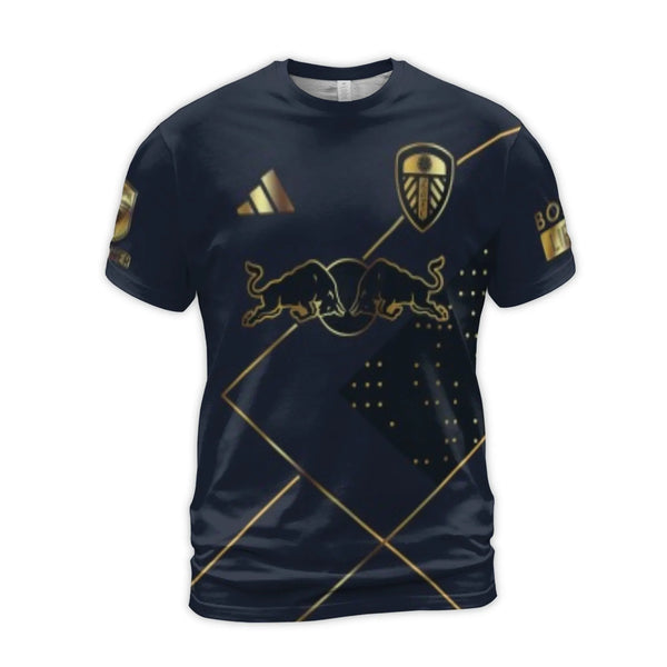 Leeds United Champions 2025 T-Shirt | Sky Bet EFL Championship Graphic Tee | Premium Polyester Spandex | Football Fan Gift fo