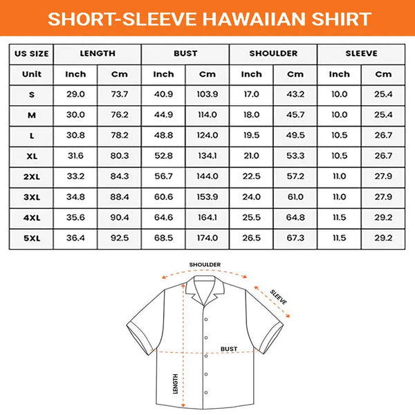 Heavy Metal Rock Band Hawaiian Shirt | All-Over Print Music Festival Top | Lightweight Polyester | Gift For Classic Rock Musi