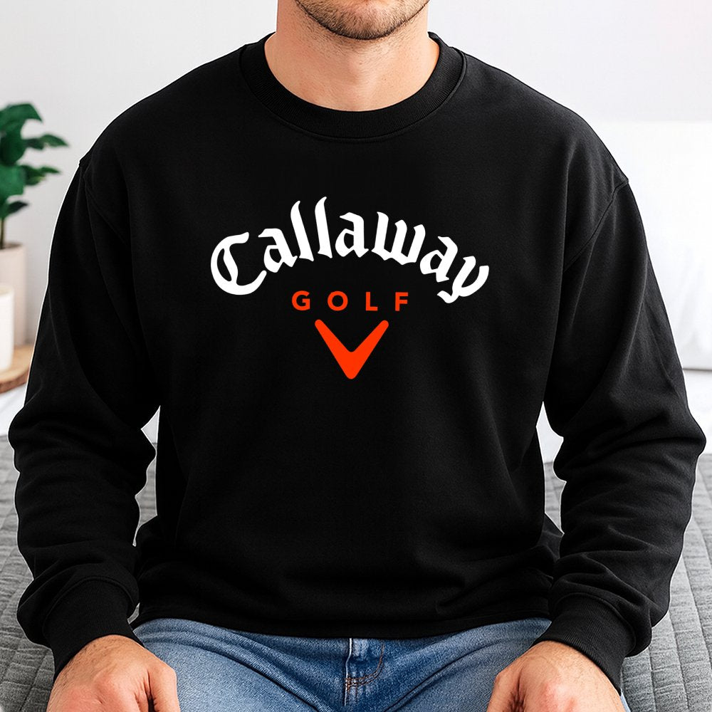 Golf Sweatshirt | Classic Logo Graphic Pullover | Cotton Blend Premium Quality | Birthday Gift For Golfers Men And Women