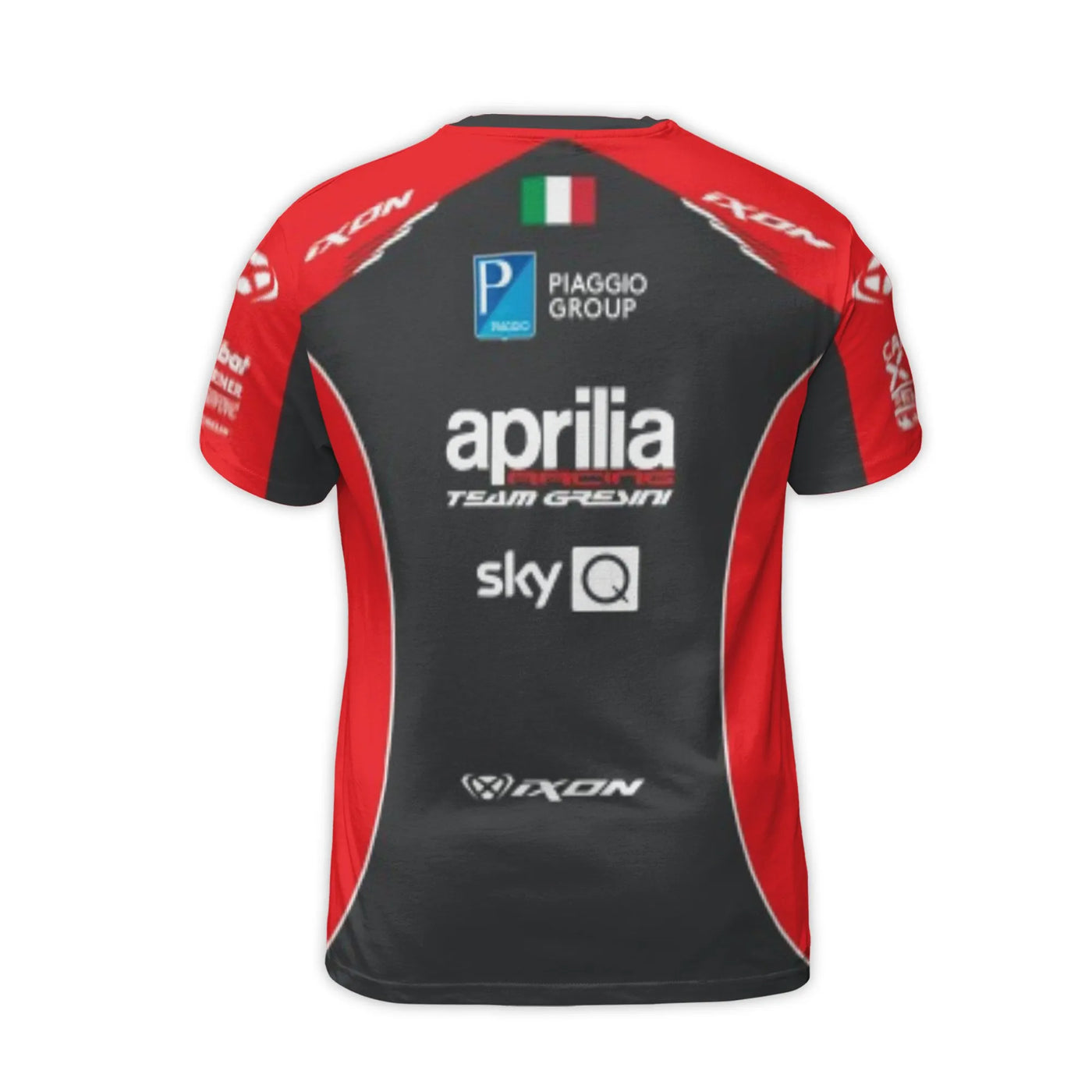Aprilia Racing 3D Graphic T-Shirt | Team Gresini Motorsport Apparel | Premium Polyester Stretch | MotoGP Fan Gift For Men