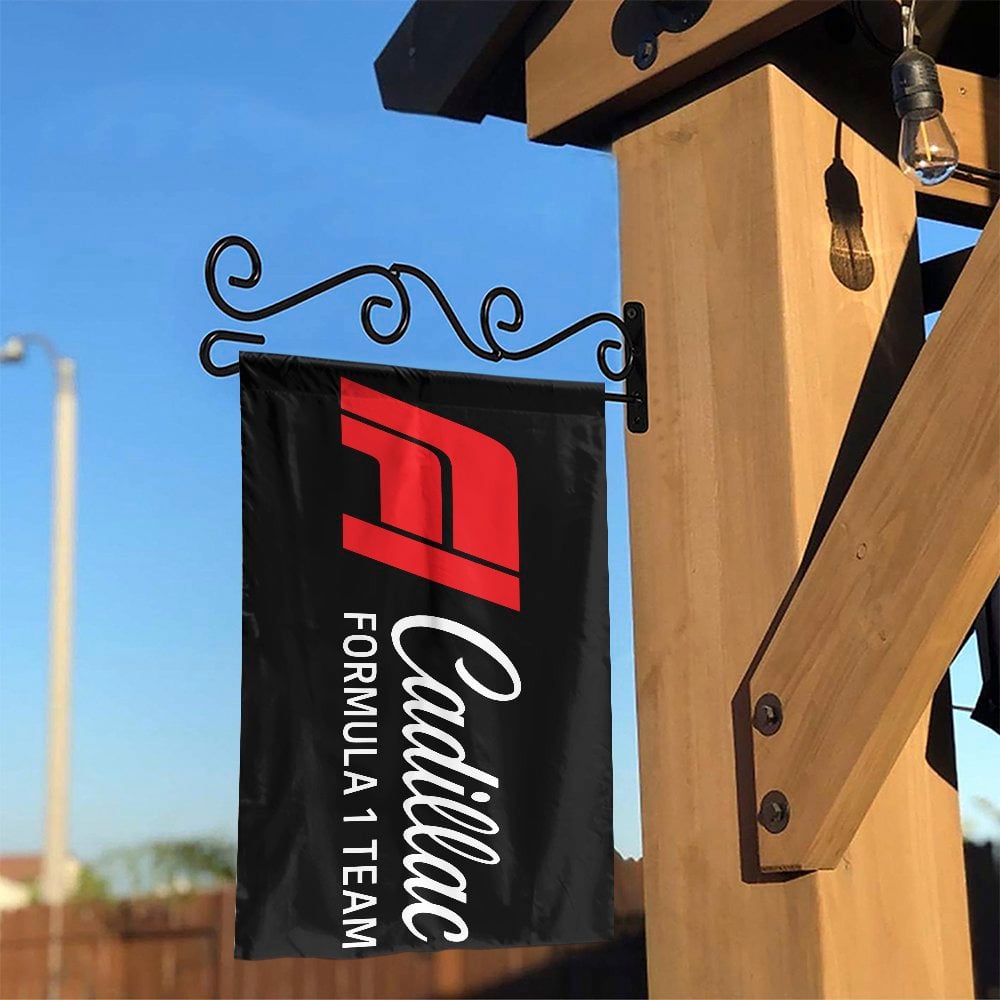 Cadillac Formula 1 Team Garden Flag | F1 Racing Motorsport Banner | Weather-Resistant Double Sided | Collector's Gift for F1 